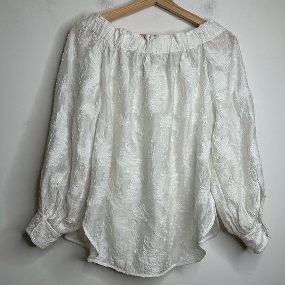 Elizabeth and James Women’s Geneva Off The Shoulder Long Sleeve Blouse Size S - Picture 5 of 10